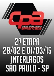 Campeonato Paulista de Arrancada 2015 - 2ª Etapa