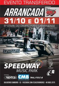 Campeonato Catarinense de Arrancada 2015 - 5ª Etapa
