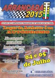 Campeonato Paranaense de Arrancada na Terra 2015 - 4ª Etapa