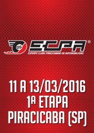 Campeonato ECPA de Arrancada 2016 - 1ª Etapa