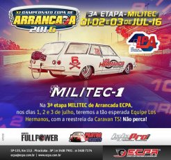 Campeonato ECPA de Arrancada 2016 - 3ª Etapa