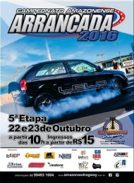 Copa Norte de Arrancada | Amazonense de Arrancada 2016 - 5ª Etapa