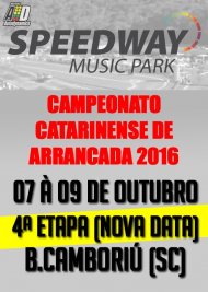Campeonato Catarinense de Arrancada 2016 - 4ª Etapa