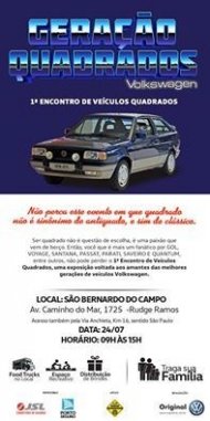 1º Geração Quadrados - Clube Somos Quadrados