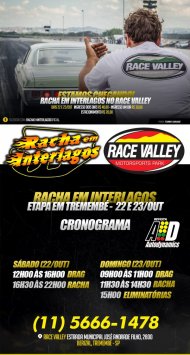 Drag Race / Racha Interlagos - 6ª Etapa - Etapa Race Valley