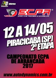 Campeonato ECPA de Arrancada 2017 - 2ª Etapa