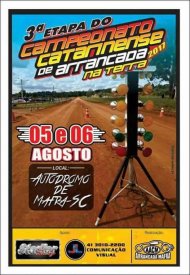 Campeonato Catarinense de Arrancada na Terra 2017 - 3ª Etapa