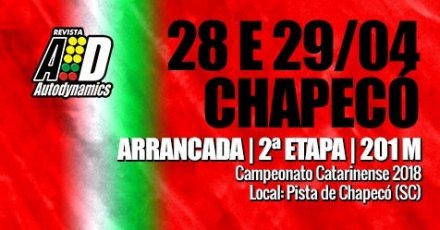 Campeonato Catarinense de Arrancada 2018 - 2ª Etapa