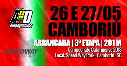 Campeonato Catarinense de Arrancada 2018 - 3ª Etapa
