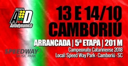 Campeonato Catarinense de Arrancada 2018 - 5ª Etapa