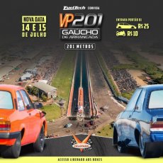 Campeonato Gaúcho de Arrancada 2018 - VP 201 Metros - 2ª Etapa