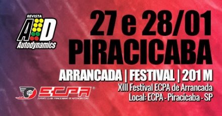 XIII Festival ECPA de Arrancada 2018