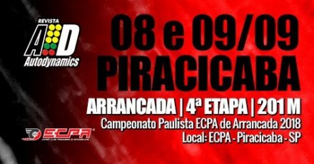 Campeonato Paulista ECPA de Arrancada 2018 - 4ª Etapa