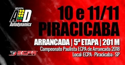 Campeonato Paulista ECPA de Arrancada 2018 - 5ª Etapa