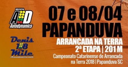 Campeonato Catarinense de Arrancada na Terra 2018 - 2ª Etapa