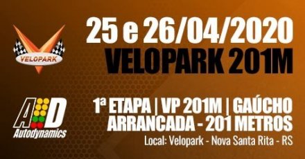 VP 201M / Campeonato Gaúcho de Arrancada 2020 - 1ª Etapa