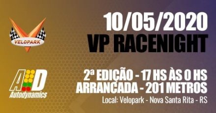 Velopark Race Night - 2ª Edição 2020