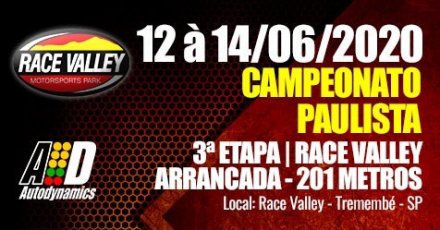 Campeonato Paulista de Arrancada 2020 - 3ª Etapa