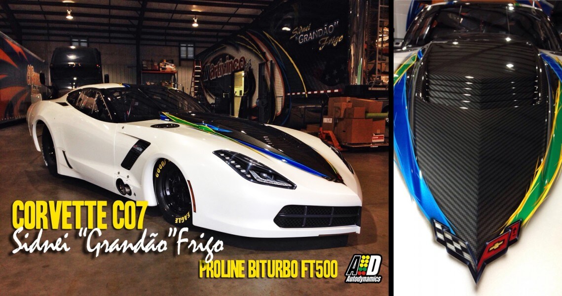 Novo Corvette C07 de Sidnei "Grandão" Frigo!