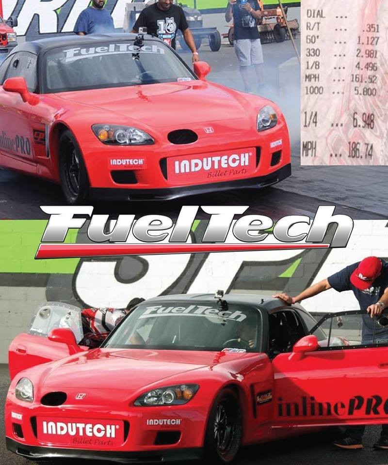 Honda com FuelTech FT600 entra nos 6`s em 402m com conjunto que ainda utiliza partes originais!