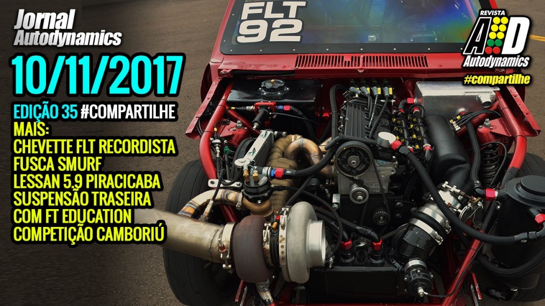 Jornal Autodynamics 10/11/2017 | Matéria Chevette Gabardo e Fusca Smurf