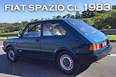 Carros de Leitores: Fiat Spazio CL 1983 Placa Preta