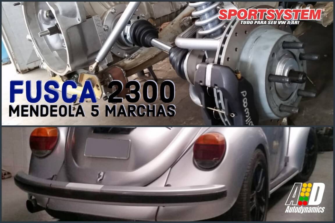 FUSCA 5 MARCHAS MENDEOLA BLOCO PAUTER BY SPORTSYSTEM